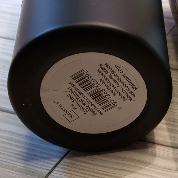 20 oz. Black Stainless Steel Double Wall Tumbler with Bus Driver Decal NWT - Picture 8 of 8